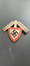 WW2 German RAD Officer Cap Badge
