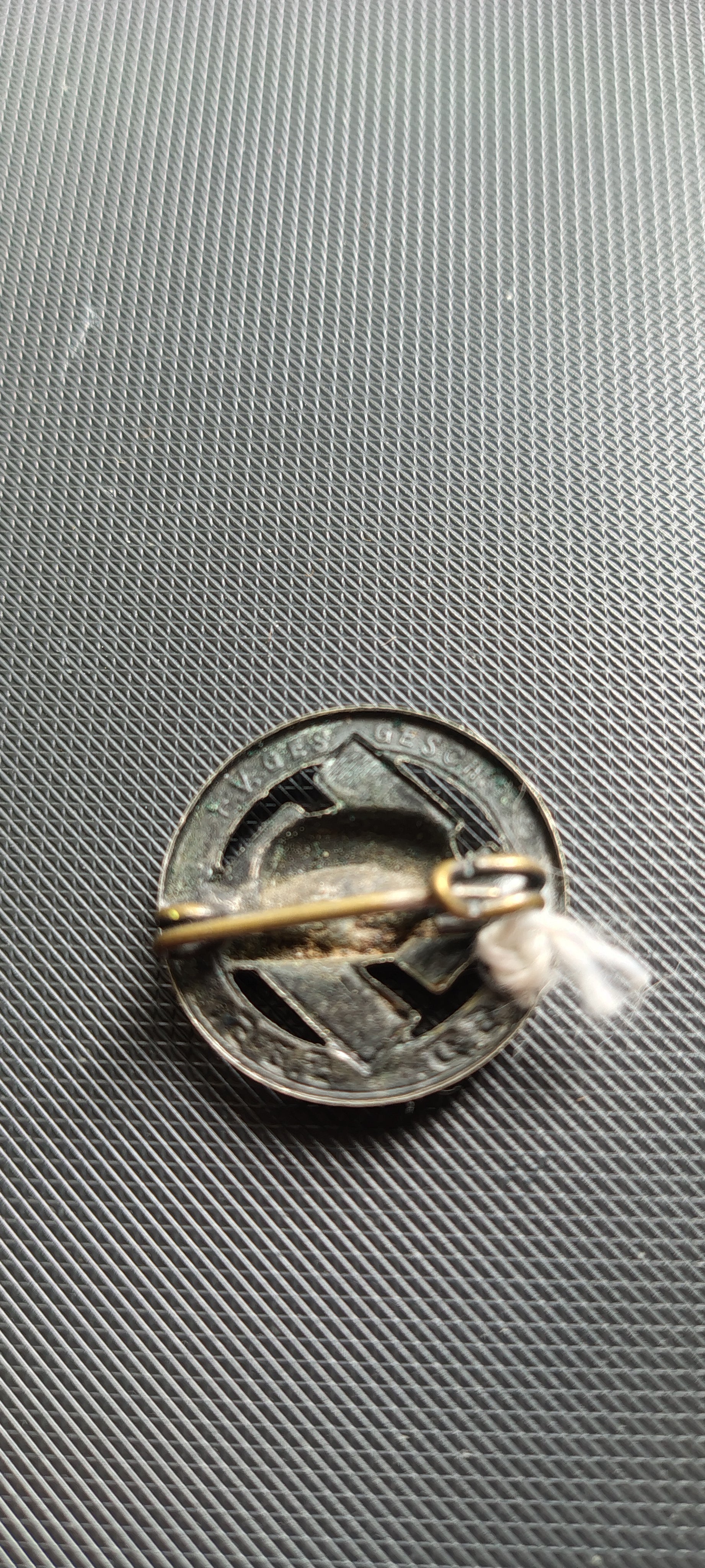 Pre- WW2 NS Deutscher Stahlhelm Veteran's Association Membership Badge